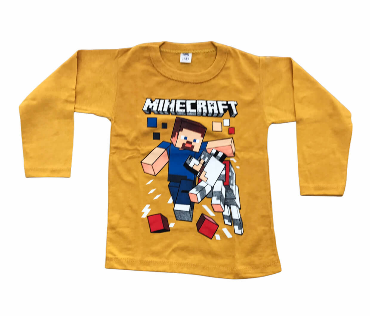 REMERA DE NIÑO ESTAMPADA MANGA LARGA - Imagen 3