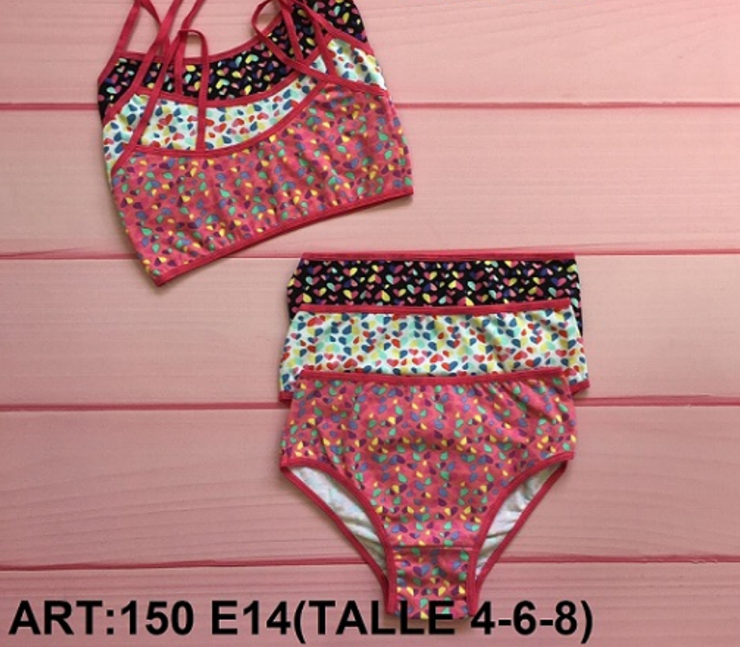 CONJUNTO DE NENA ESTAMPADO ROTATIVO