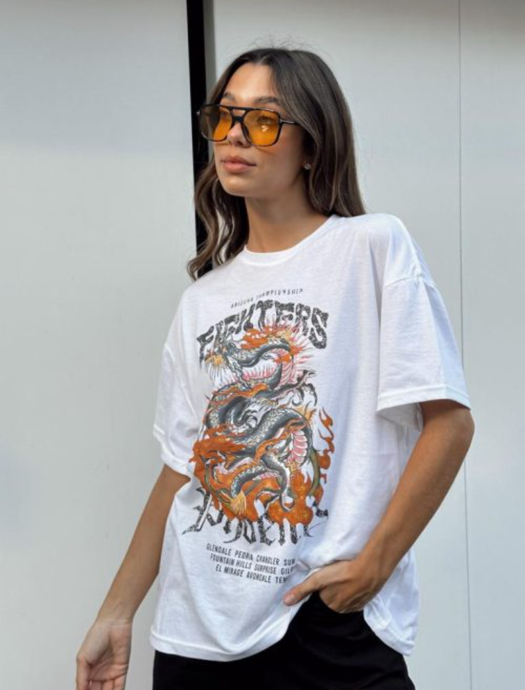 REMERA ESTAMPA "DRAGON" XL
