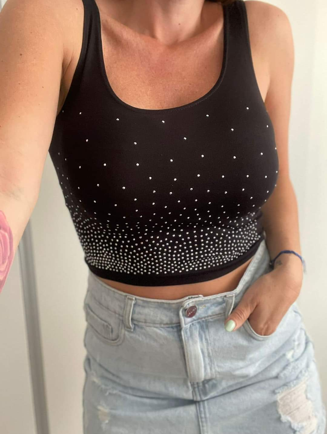 TOP CON BRILLOS