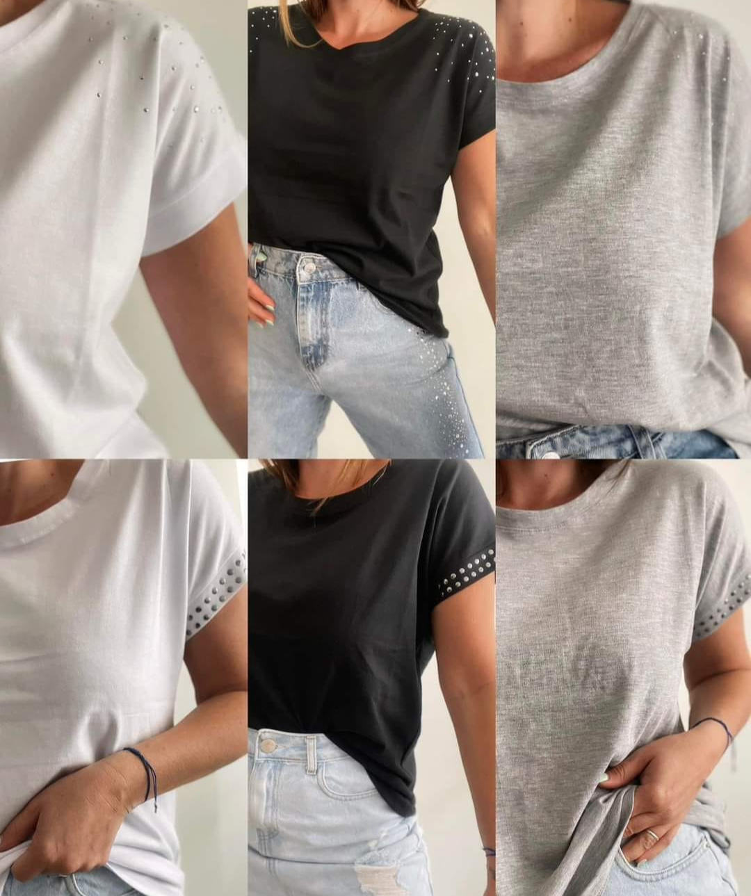 REMERA CON BRILLOS - Imagen 5