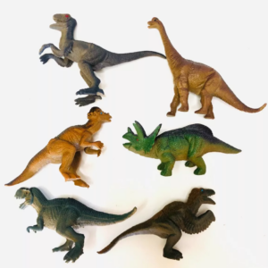 DINOSAURIOS X6 EN BOLSA CON SOLAPA
