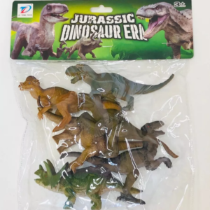Alternative view of DINOSAURIOS X6 EN BOLSA CON SOLAPA