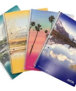 CUADERNO AVON RAYADO 84 HOJAS
