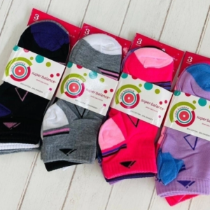 PACK X12 SOQUETE IMPORTADO DAMA ESTAMPADO