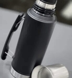 TERMO ACERO INOXIDABLE CON TAPON CEBADOR 1.2LT