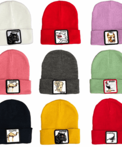 GORRO PARCHE GRANDE ANIMALES