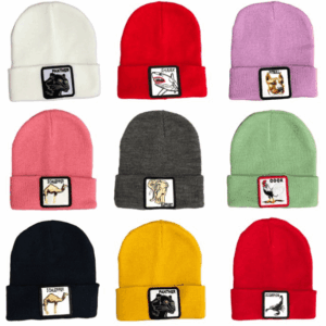GORRO PARCHE GRANDE ANIMALES