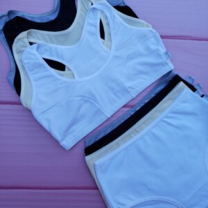 CONJUNTO MINI DEPORTIVO ALGODON Y LYCRA LISO