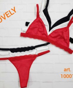 CONJUNTO TRIANGULO SIN SOFT MICROFIBRA LABRADA