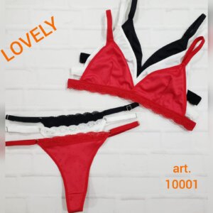 CONJUNTO TRIANGULO SIN SOFT MICROFIBRA LABRADA