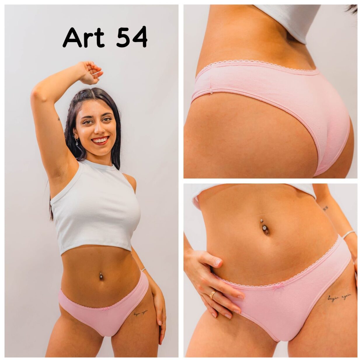 VEDETINA DE ALGODÓN ROSA