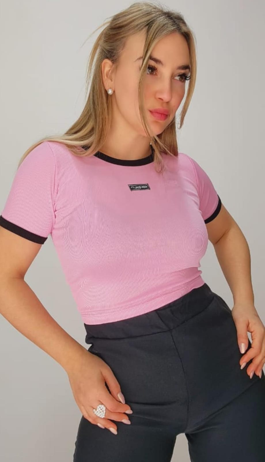 REMERA MORLEY BORDE COLOR - Imagen 2