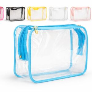 PORTACOSMETICOS PVC 18X12X6 CM 6 COL SURT