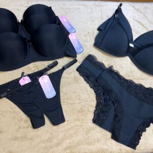 ¡OFERTA! LOTE 4 CONJUNTOS NEGROS