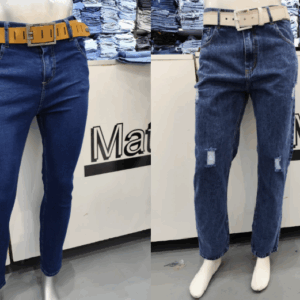 ¡OFERTA! 2 JEAN DE HOMBRE X $40.000 (SEMICHUPIN AZUL / MOM CON ROTURAS)