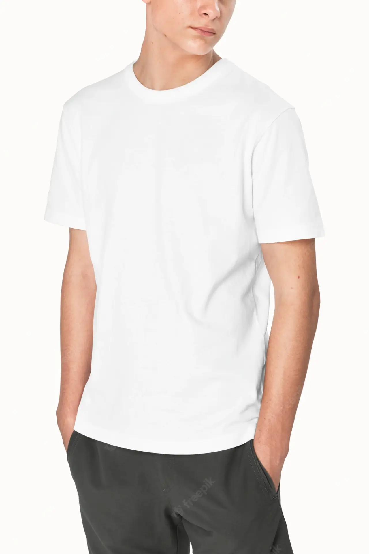 REMERA BLANCA COLEGIAL JUVENIL