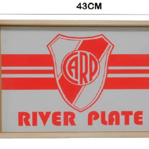 BANDEJA PINO Y MDF ESTAMPADO RIVER