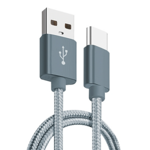 CABLE USB TIPO C MALLADO 1 METRO
