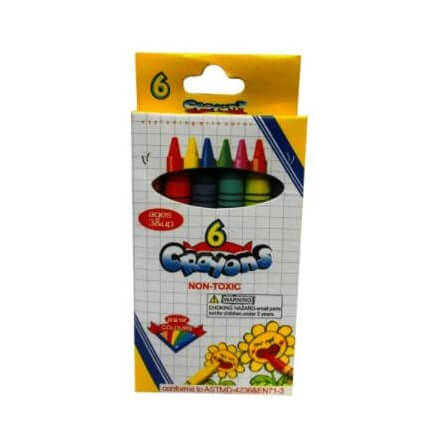 CAJA X6 CRAYONES