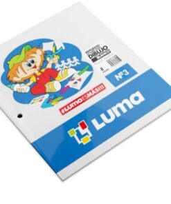 REPUESTO X8 HOJAS BLANCAS DE DIBUJO N°3
