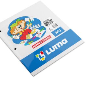 REPUESTO X8 HOJAS BLANCAS DE DIBUJO N°3