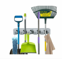 Alternative view of ORGANIZADOR SOPORTE ESCOBA X 4 + 5 GANCHOS