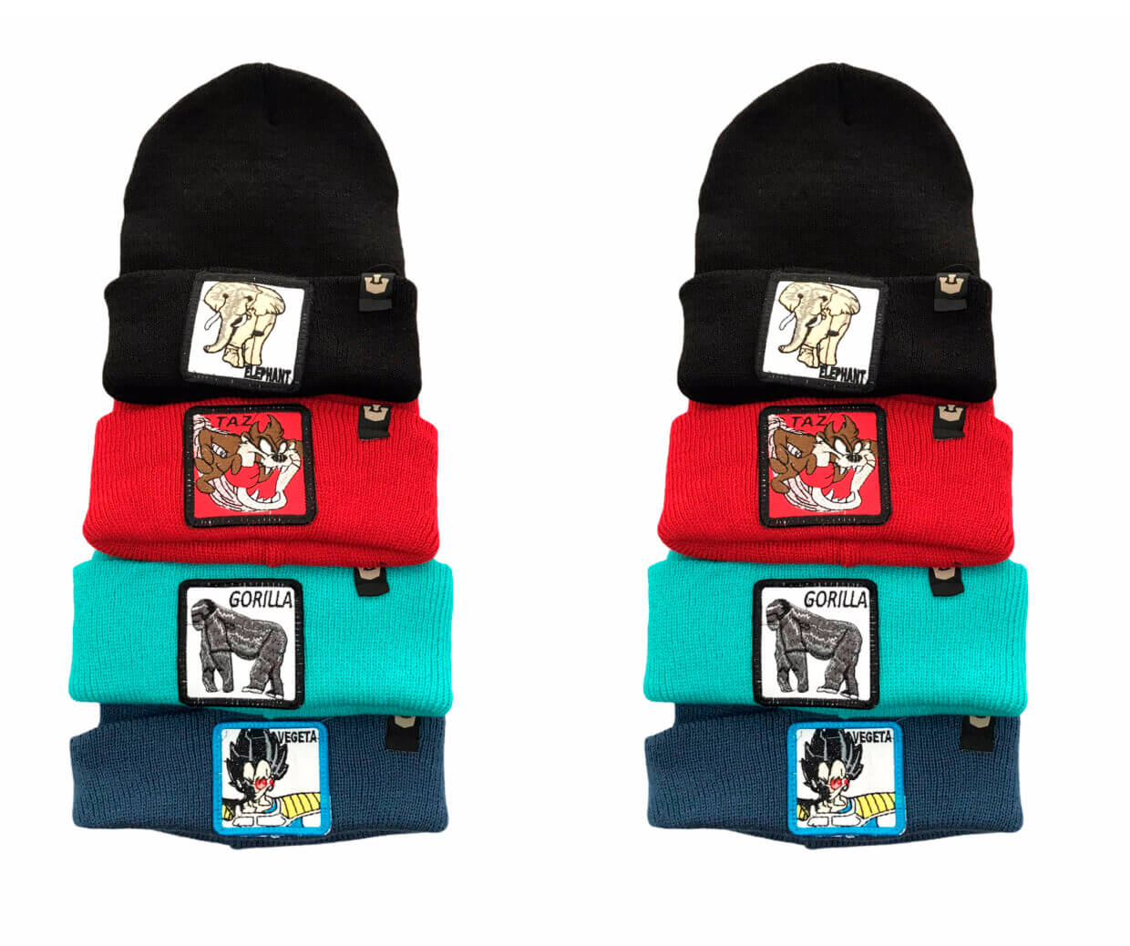 GORRO DE ADULTO ESTAMPA CHICA BORDADA PERSONAJES - Imagen 3