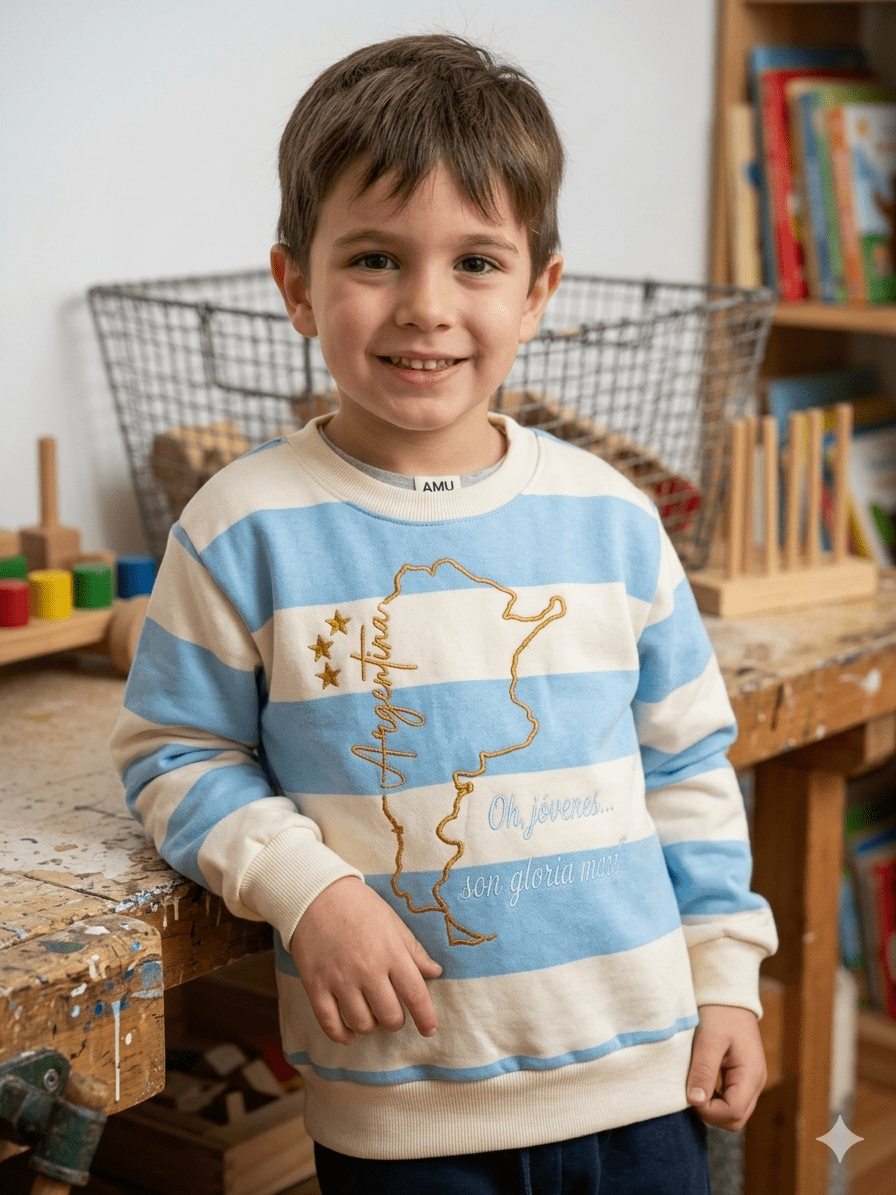 BUZO FRIZADO INFANTIL ARGENTINA