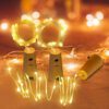 LUCES MICRO LED 20 L CORCHO 2 MTS EN BOLSA (PILAS BOTON INCL)