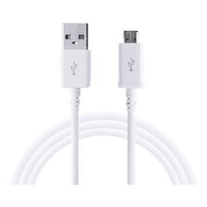 CABLE USB MICRO USB 1 MT BLANCO