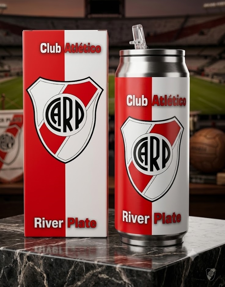 VASO TERMICO LATA CON PICO RIVER PLATE 350 ml
